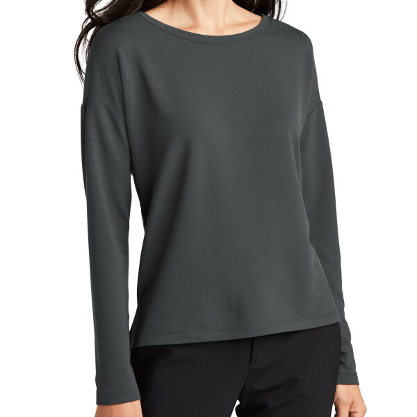 Women's Stretch Drop Shoulder Pullover Thumbnail