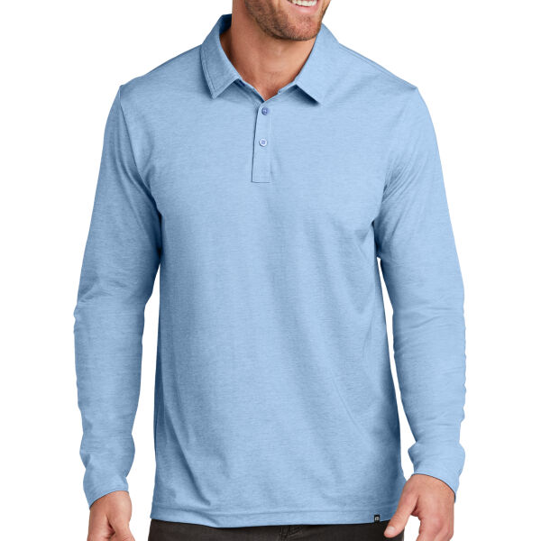 Oceanside Heather Long Sleeve Polo Thumbnail