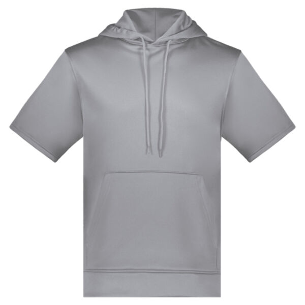 Unisex Fleece Short Sleeve Hooded Pullover Thumbnail