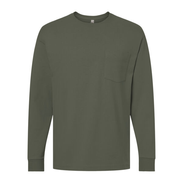 Unisex Super Heavyweight Long Sleeve Pocket Tee Thumbnail