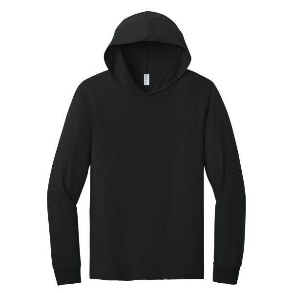 Classics Unisex Cotton Long Sleeve Hooded T Shirt Thumbnail