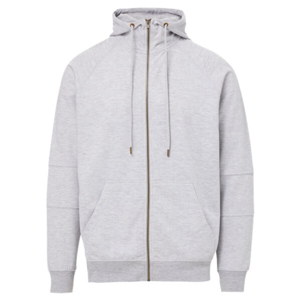 Unisex Ezra French Terry Full-Zip Funnel Hooded Sweatshirt Thumbnail