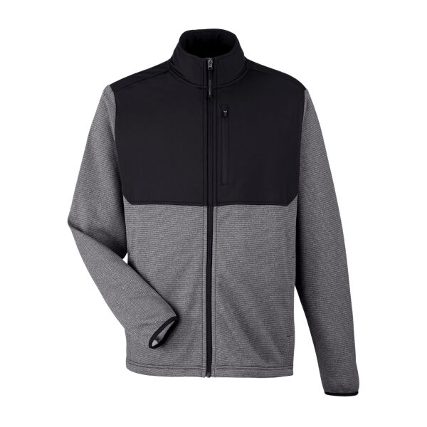 Venture Heathered Stripe Hybrid Jacket Thumbnail