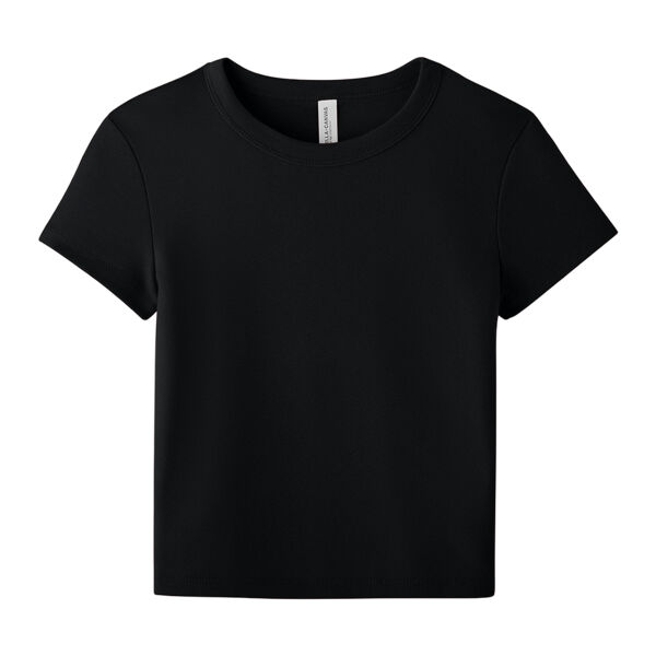 Women's Micro Rib Baby Tee Thumbnail