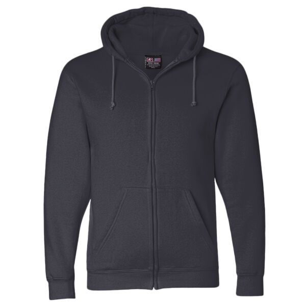 Unisex USA-Made Full-Zip Hooded Sweatshirt Thumbnail