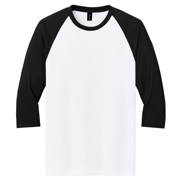 Heavy Cotton ™ 3/4 Sleeve Raglan T Shirt Thumbnail