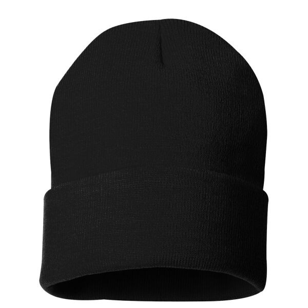 Solid 12" Cuffed Beanie Thumbnail