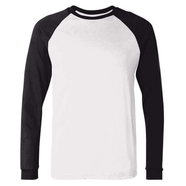 Long Sleeve Jersey Baseball Tee Thumbnail