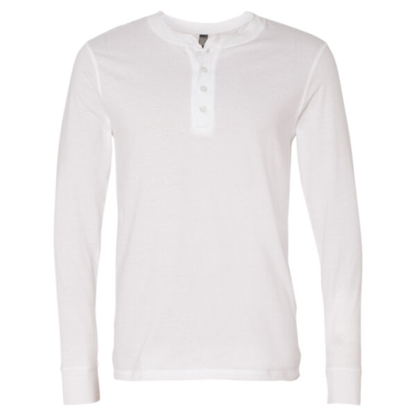 Long Sleeve Jersey Henley Thumbnail