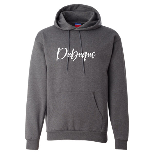 Dubuque Clothing Co. Script Champion Hoodie Thumbnail