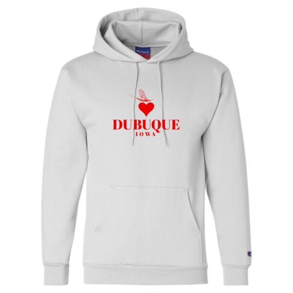 I Heart Dubuque, Iowa Champion Hoodie Thumbnail