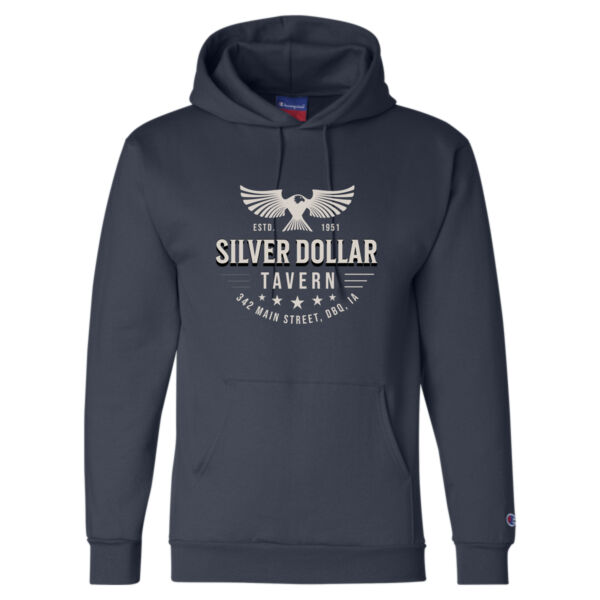 Silver Dollar Tavern Vintage Champion Hoodie Thumbnail