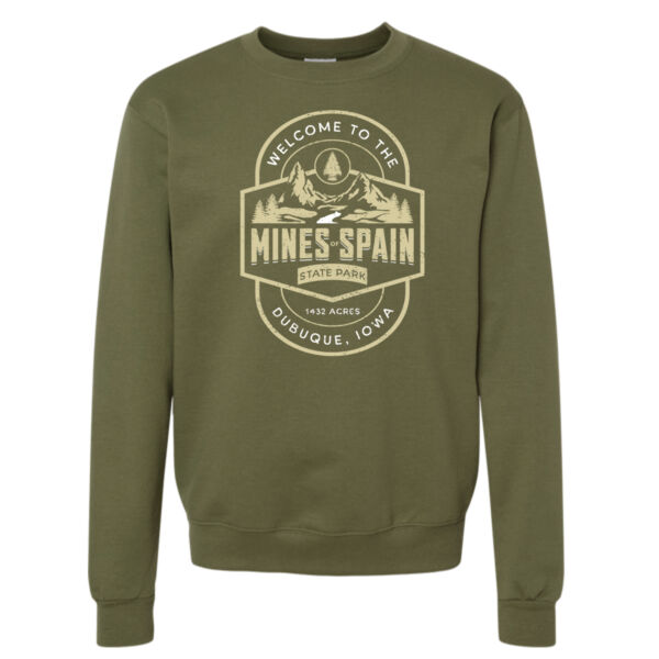 Mines of Spain State Park Champion Crewneck Sweatshirt Thumbnail