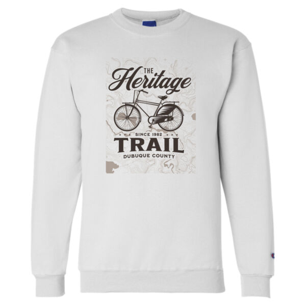 The Heritage Trail Bike Champion Crewneck Sweatshirt Thumbnail
