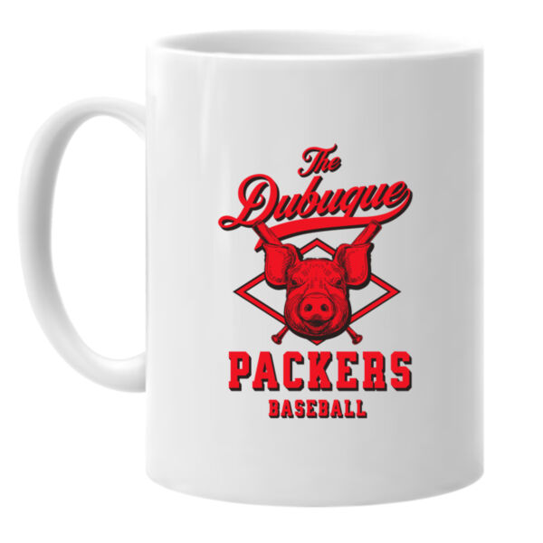 The Dubuque Packers Baseball 11oz. Ceramic Mug Thumbnail