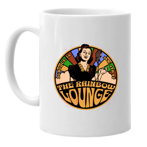 The Rainbow Lounge Karaoke Bar 11oz. Ceramic Mug Thumbnail