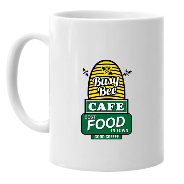 Busy Bee Cafe Throwback 11oz. Ceramic Mugs Thumbnail