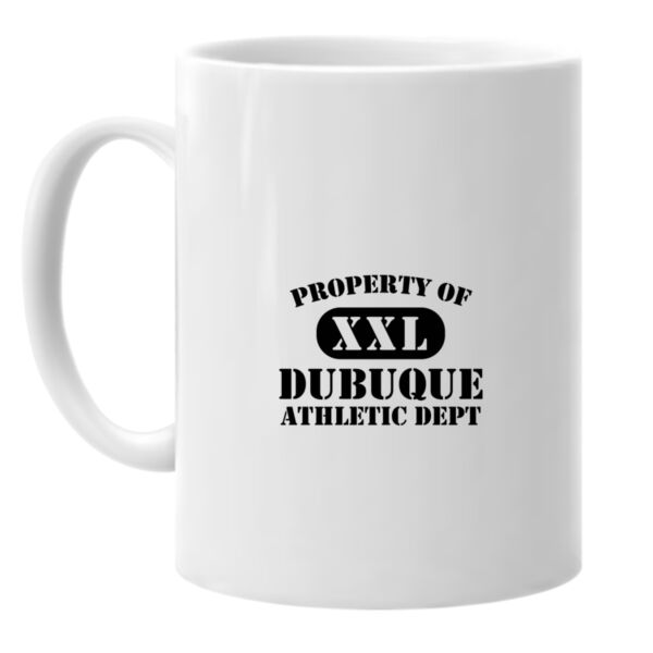 Property of XXL Dubuque Athletic Department 11oz. Ceramic Mugs Thumbnail
