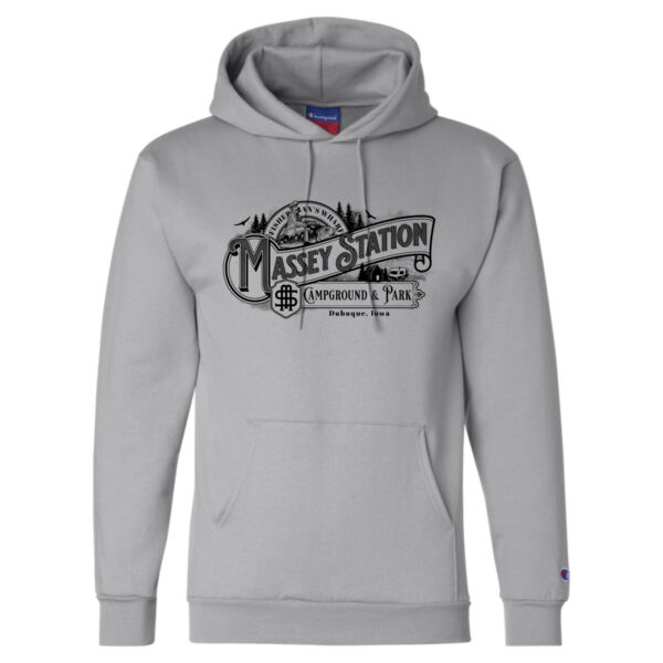 Old Massey Station Campground & Park Retro Champion Hoodie Thumbnail