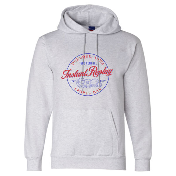 Instant Replay Sports Bar Throwback Champion Hoodie Thumbnail