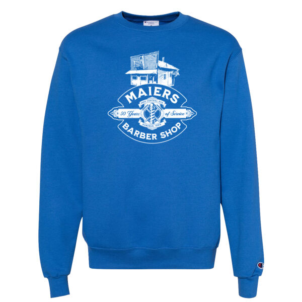 Maiers Barber Shop Throwback Crewneck Sweater Thumbnail