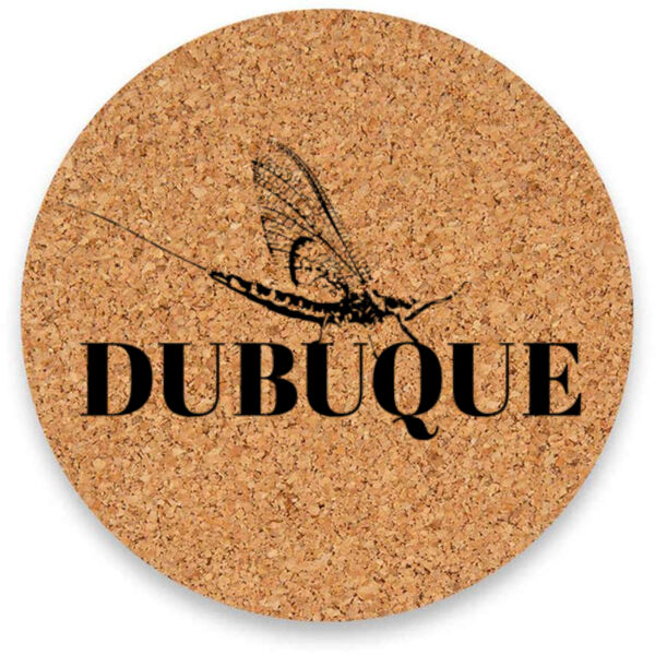 Dubuque Fish Fly Coasters Set (4pc) Thumbnail