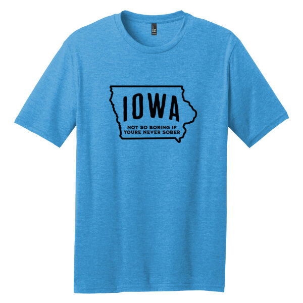 Iowa, Not So Boring If You're Never Sober T-Shirt Thumbnail