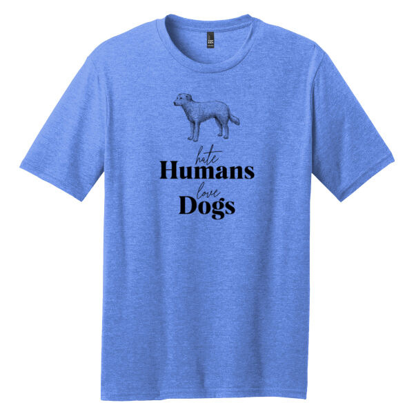 Hate Humans, Love Dogs Vintage T-Shirt Thumbnail