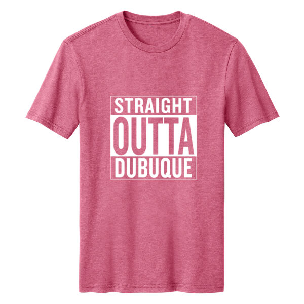 Straight Outta Dubuque Throwback T-Shirt Thumbnail