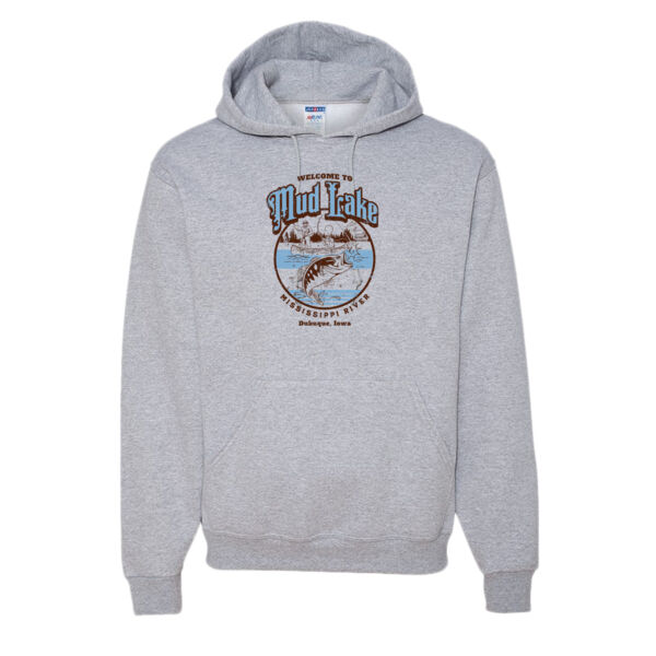 Mud Lake, Dubuque, Iowa NuBlend® Hooded Sweatshirt Thumbnail