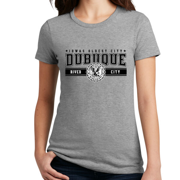 Dubuque River City Women's Throwback T-Shirt Thumbnail