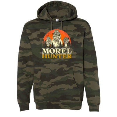 Morel Hunter Retro Hooded Sweatshirt Thumbnail