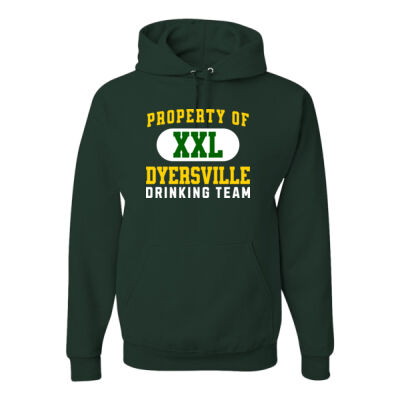 Property of XXL Dyersville Drinking Team Comfort Hoodie Thumbnail