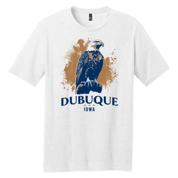 Dubuque, Iowa Perched Bald Eagle T-Shirt Thumbnail