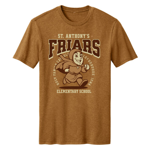 St. Anthony's Friars Catholic Elementary School Throwback T-Shirt Thumbnail