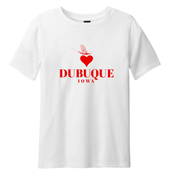 I Love Dubuque Youth Comfort Tee Thumbnail