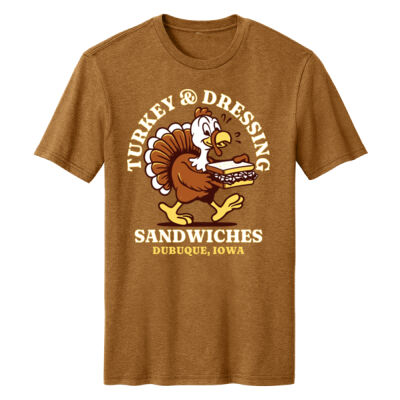 Turkey & Dressing Sandwiches Dubuque, Iowa Vintage T-Shirt Thumbnail