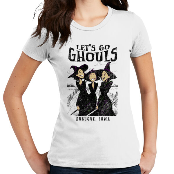 Let's Go Ghouls Halloween Women's T-Shirt Thumbnail