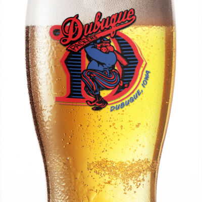 Dubuque Packers Baseball Limited Edition 16oz. Premium Beer Glass Thumbnail