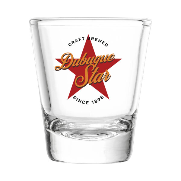 Dubuque Star 1.75oz Shot Glass Thumbnail