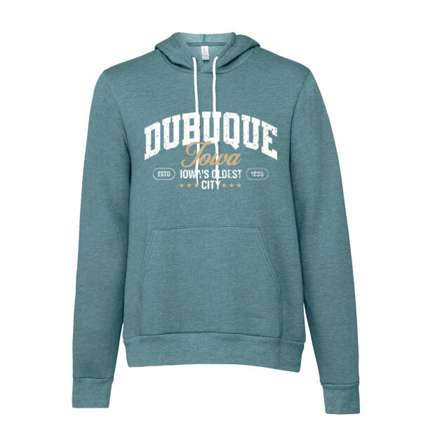 Dubuque, Iowa Sponge Fleece Hoodie Sweatshirt Thumbnail