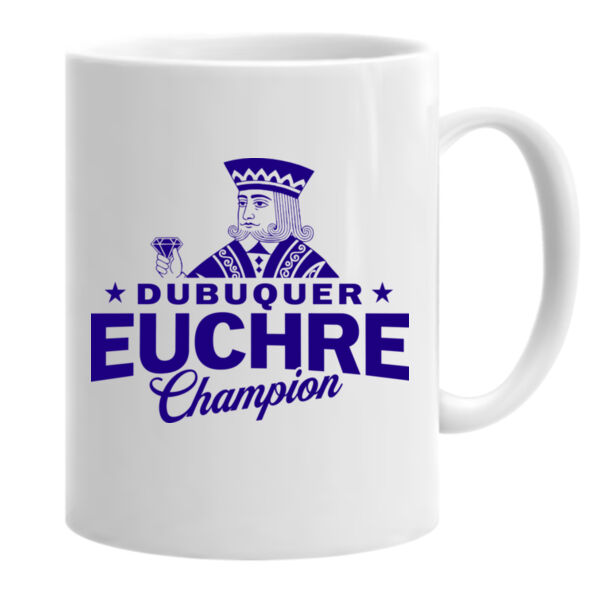 Dubuquer Euchre Champion 15oz Ceramic Mug  Thumbnail