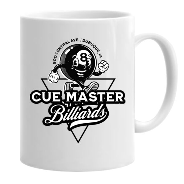 Cue Master Billiards 15oz Ceramic Mug Thumbnail