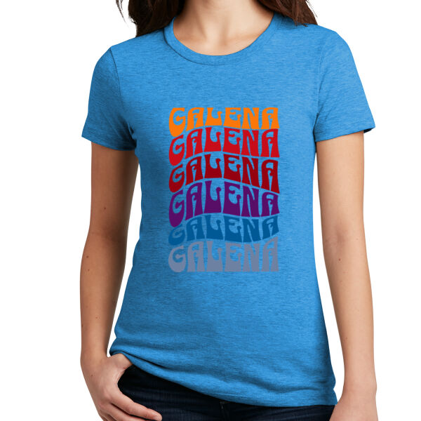 Galena, Illinois Retro Women's T-Shirt Thumbnail