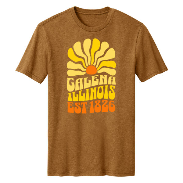 Galena, Illinois Sun Flower T-Shirt Thumbnail