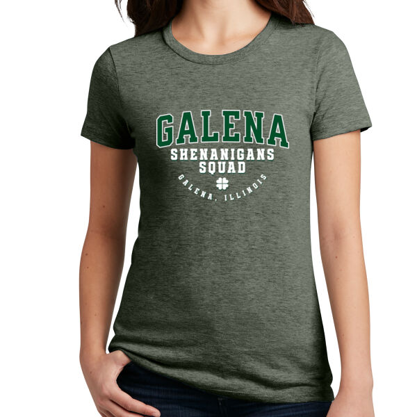 Galena, Illinois Shenanigan's Squad Women's T-Shirt Thumbnail