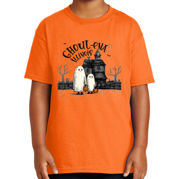 GHOUL-ENA, Illinois Youth Halloween T-Shirt Thumbnail