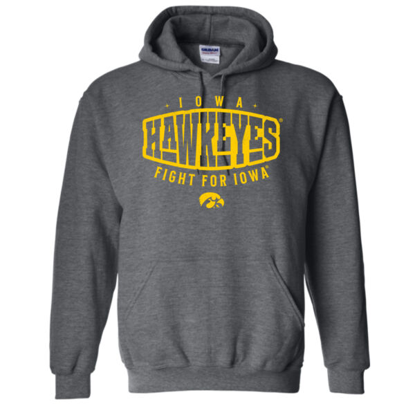 Fight For Iowa Hawkeyes Heavy Cotton Hoodie C.C. Thumbnail